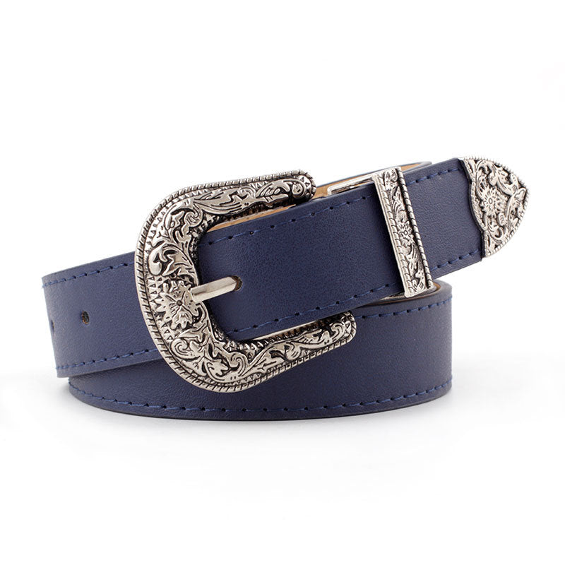 Retro Multi-Color Pin Belt