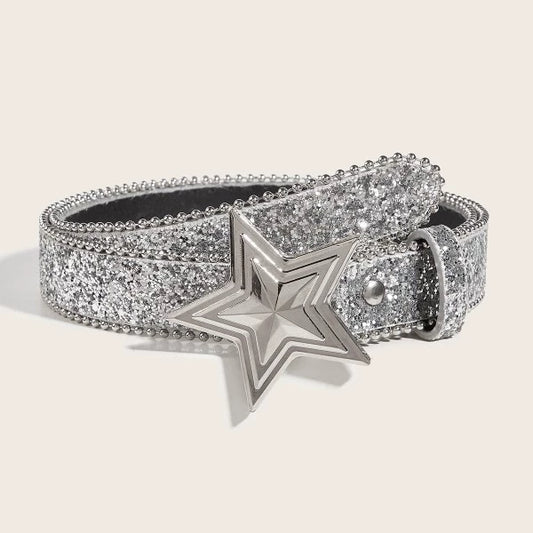 Star Pin Buckle Belt