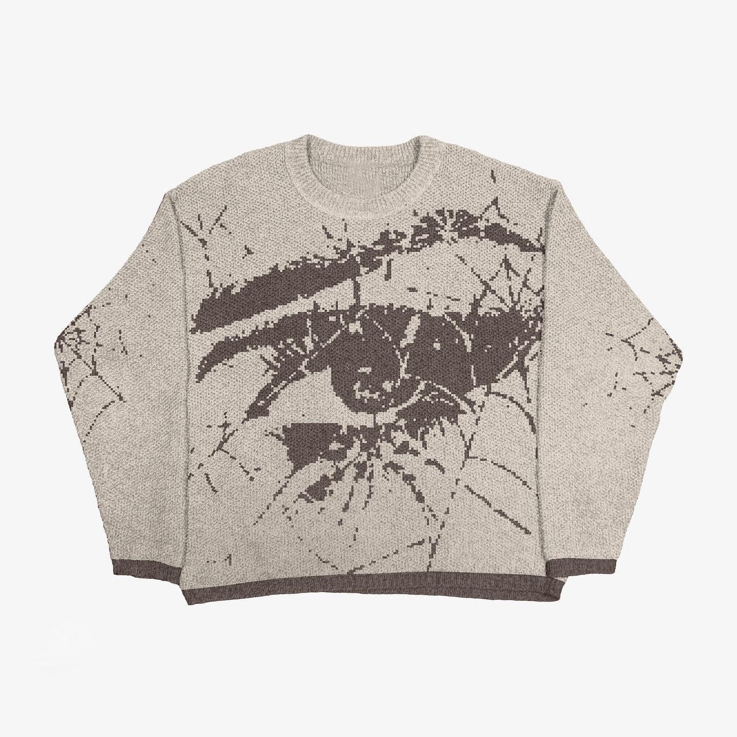 Web Eye Knit Sweater