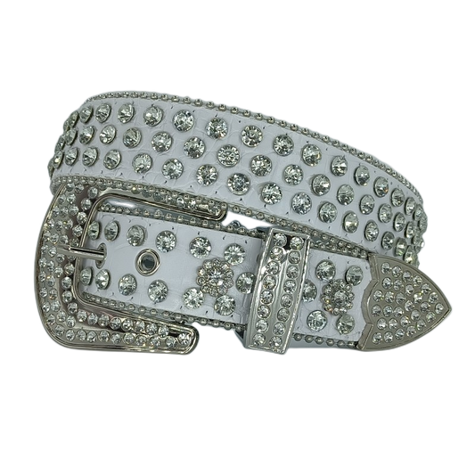 Rhinestone Pin Belt