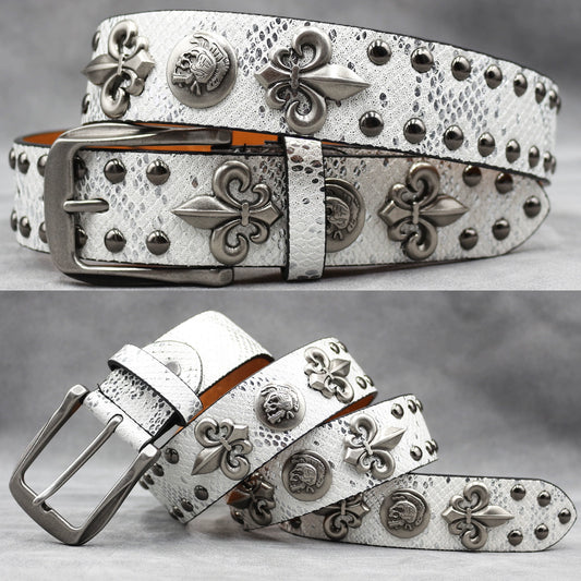 Silver Hip Hop Belt
