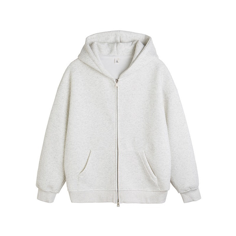 Basic Zip Hoodie