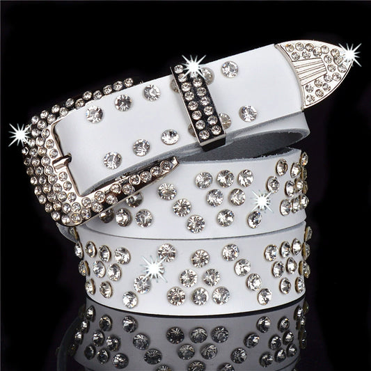Rhinestone Belt Multi-Color