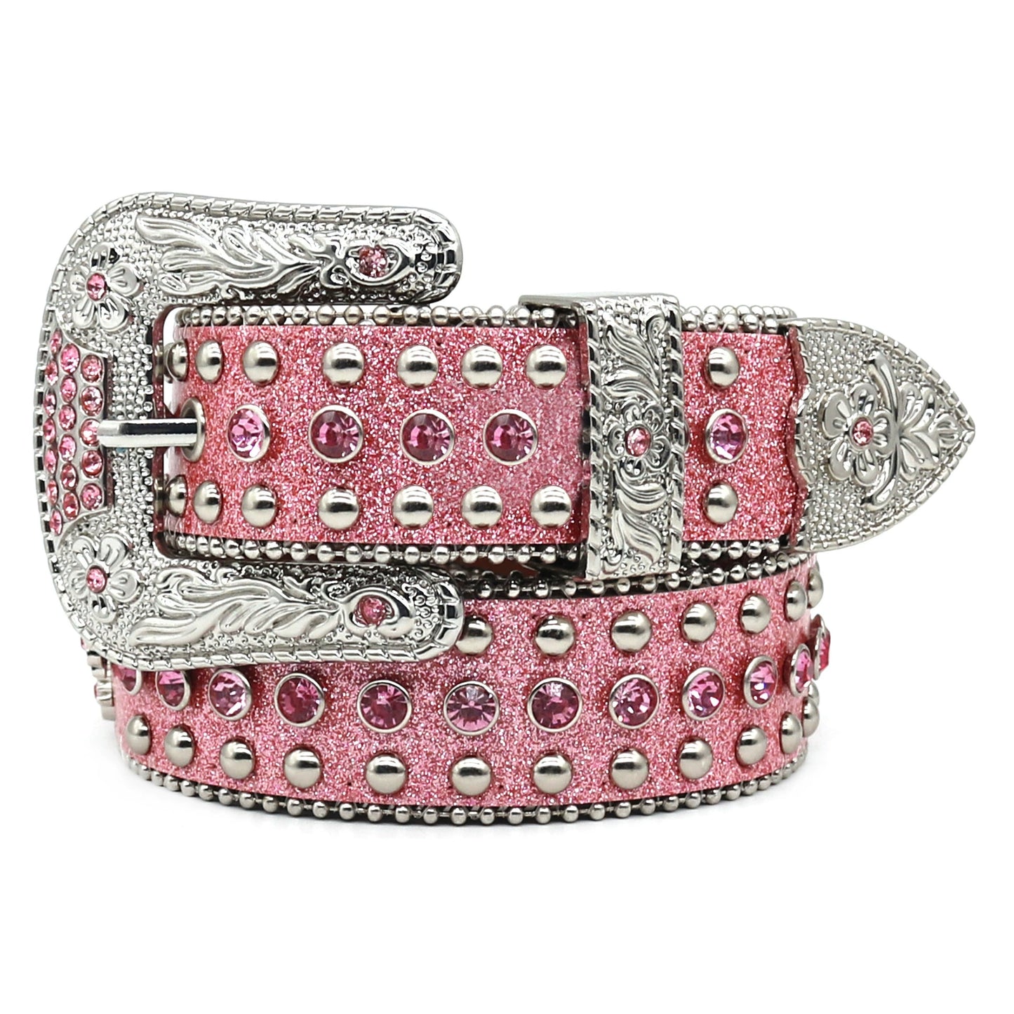 Rhinestone Pin Belt