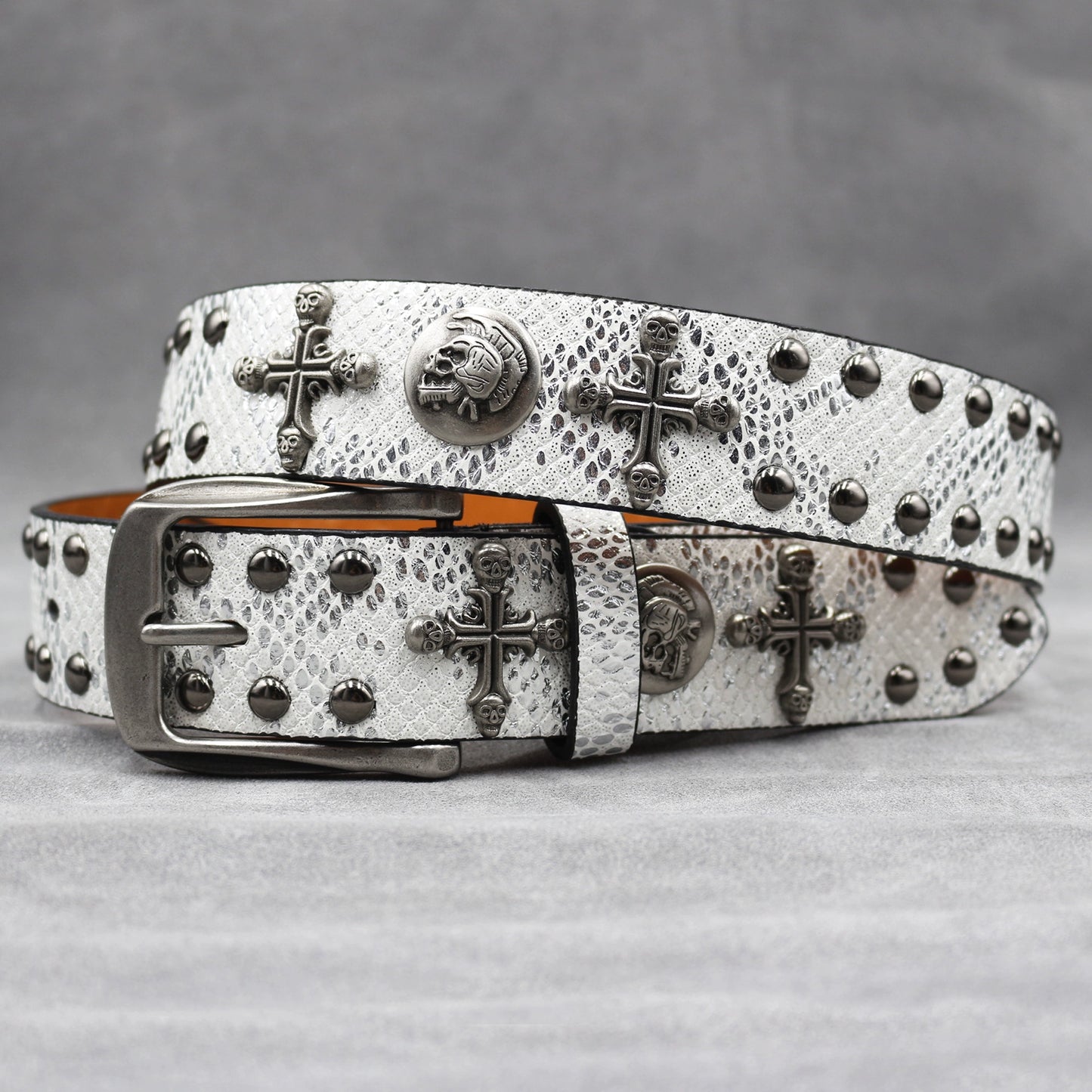 Silver Hip Hop Belt