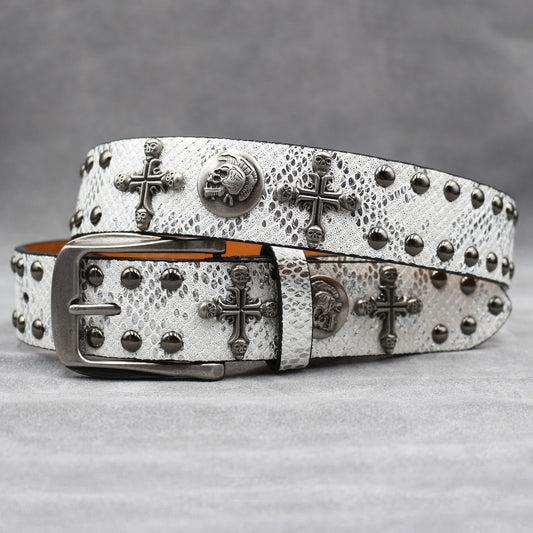 Silver Hip Hop Belt