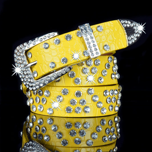 Rhinestone Belt Multi-Color