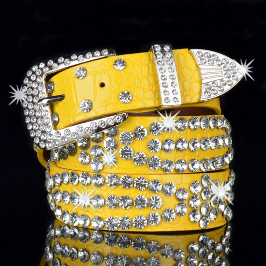 Rhinestone Belt Multi-Color
