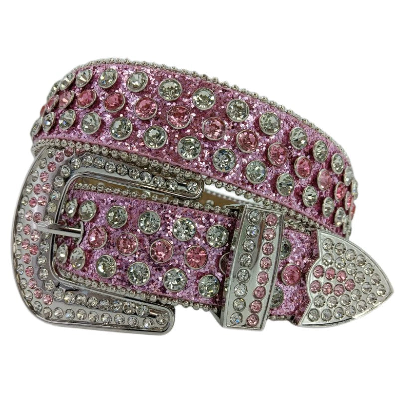 Rhinestone Pin Belt