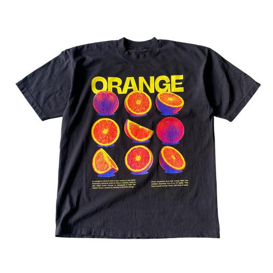 Orange Print Tee