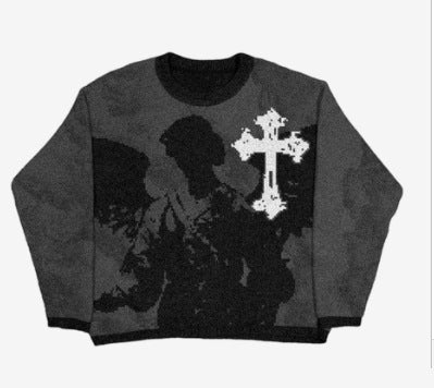 Archangel Graphic Knit Sweater