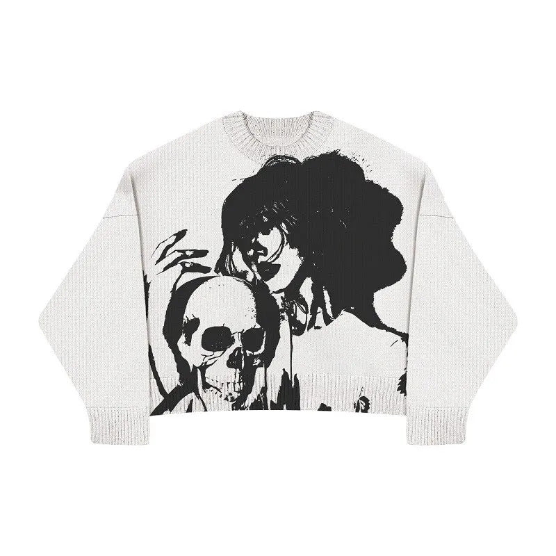 Vanity Graphic Knit Sweater