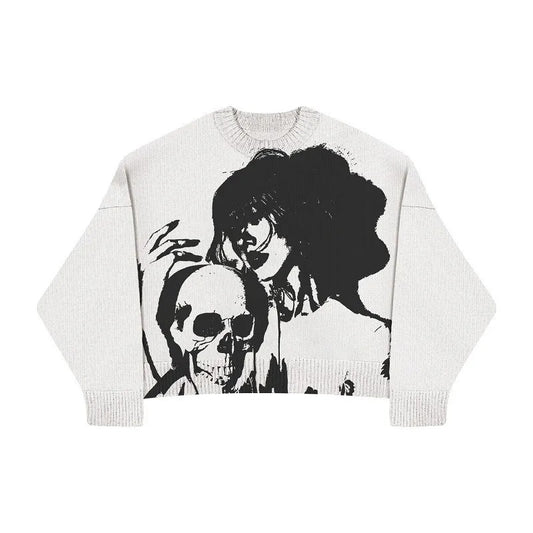 Vanity Graphic Knit Sweater