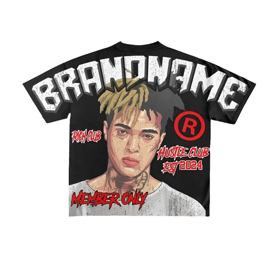 Y2K Gothic Streetwear Tee
