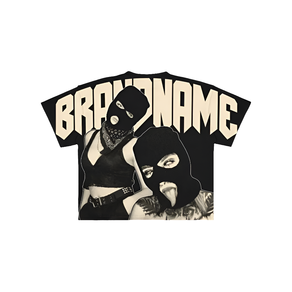 Y2K Gothic Streetwear Tee