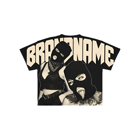 Y2K Gothic Streetwear Tee