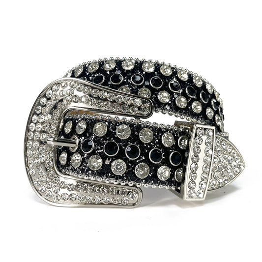 Rhinestone Pin Belt